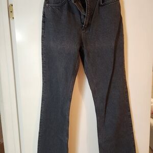 Agolde Dark Gray Women's Boot Cut Jeans